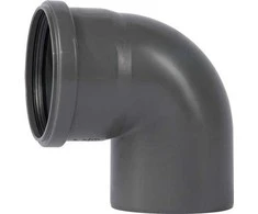 Gebr Ostendorf Kunststoffe HT saugus lenkimas. 110 mm 87 g. Greitesnis ir paprastesnis montavimas su naujais patentuotais sandarinimo žiedais, sudarytais iš 3 lūpų.