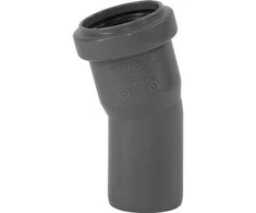 Gebr Ostendorf Kunststoffe HT Safe lenkimo vamzdis 40 mm 15 gr. Greitesnis ir paprastesnis montavimas su naujais patentuotais sandarinimo žiedais, sudarytais iš 3 lūpų.