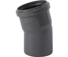Gebr Ostendorf Kunststoffe HT Safe lenkimo vamzdis 75 mm 15 gr. Greitesnis ir paprastesnis montavimas su naujais patentuotais sandarinimo žiedais, sudarytais iš 3 lūpų.