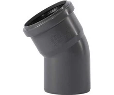 Gebr Ostendorf Kunststoffe HT saugus lenkimas. 75 mm 30 g. Greitesnis ir paprastesnis montavimas su naujais patentuotais sandarinimo žiedais, sudarytais iš 3 lūpų.