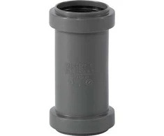 Gebr Ostendorf Kunststoffe HT Safe dviguba mova 40 mm. Greitesnis ir paprastesnis montavimas su naujais patentuotais sandarinimo žiedais, sudarytais iš 3 lūpų.