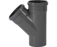 Gebr Ostendorf Kunststoffe HT Safe atšakinis vamzdis 110/110 mm 45 gr. Greitesnis ir paprastesnis montavimas su naujais patentuotais sandarinimo žiedais, sudarytais iš 3 lūpų.