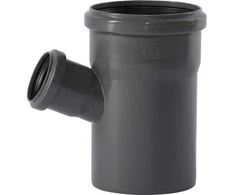 Gebr Ostendorf Kunststoffe HT Safe atšakinis vamzdis 110/110 mm 87 gr. Greitesnis ir paprastesnis montavimas su naujais patentuotais sandarinimo žiedais, sudarytais iš 3 lūpų.