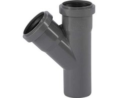 Solar Plus HT Safe atšakinis vamzdis 50/50 mm 45 gr. Greitesnis ir paprastesnis montavimas su naujais patentuotais sandarinimo žiedais, sudarytais iš 3 lūpų.