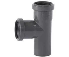 Gebr Ostendorf Kunststoffe HT Safe atšakinis vamzdis 50/50 mm 87 gr. Greitesnis ir paprastesnis montavimas su naujais patentuotais sandarinimo žiedais, sudarytais iš 3 lūpų.