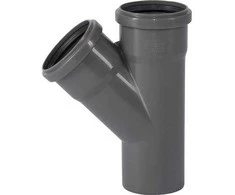 Gebr Ostendorf Kunststoffe HT Safe atšakinis vamzdis 75/75 mm 45 gr. Greitesnis ir paprastesnis montavimas su naujais patentuotais sandarinimo žiedais, sudarytais iš 3 lūpų.
