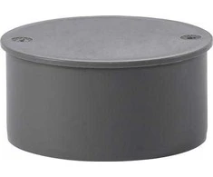 Gebr Ostendorf Kunststoffe HT Safe kištukas 75 mm. Greitesnis ir paprastesnis montavimas su naujais patentuotais sandarinimo žiedais, sudarytais iš 3 lūpų.