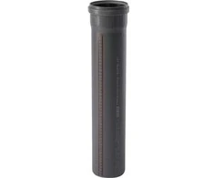 Gebr Ostendorf Kunststoffe HT Safe vamzdis 110x500 mm su mova. Greitesnis ir paprastesnis montavimas su naujais patentuotais sandarinimo žiedais, sudarytais iš 3 lūpų.
