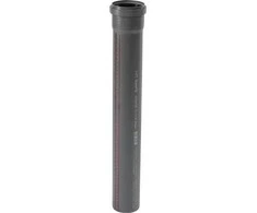 Gebr Ostendorf Kunststoffe HT Safe vamzdis 75x500 mm su mova. Greitesnis ir paprastesnis montavimas su naujais patentuotais sandarinimo žiedais, sudarytais iš 3 lūpų.
