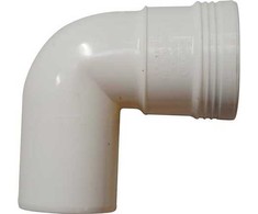 Solar Plus HTP alkūnė 88 laipsnių 40 mm su 1 įvore, balta