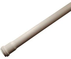 Magnaplast Solar Plus HTP pipe with 1 socket 50-250 mm baltas