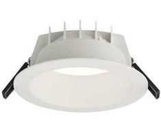 Solar Plus INVERSO II 195 Įleidžiamas šviestuvas 20W 2000LM 3000K, išpjova Ø195 mm, baltas - STANDARTINIS