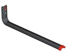 Solar Plus Konsolė OMEGA S+, skirta Csslr Plus grotelių ir kabelių loveliams, 400 mm aukščio, 138 mm pločio, 470 mm, juoda, BK8 cinkuota