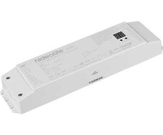 Solar Plus LED šviesos reguliavimo transformatorius FDIM/DALI/PUSH 24 V 75 W. Skirtas LED juostų faziniam pritemdymui. Taip pat galima pritemdyti naudojant „Push“ (230 V), DALI ir 0/1–10 V.