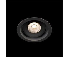 Solar Plus LED žemyn nukreipiamas šviestuvas „Level Quick ISO Juodas“, 3000K, 520 lm, Ra>90, 3SDCM, 36°, 6W, IP44. Pridedamas fazės pritemdymo valdiklis.