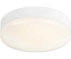 Solar Plus LED šviestuvas „Moon Basic 255“, 3000K arba 4000K per DIP jungiklį. 880–900 lm, Ra80, 4SDCM, 10 W, IP44, 230 V, įjungimas/išjungimas. STANDARTINIS.
