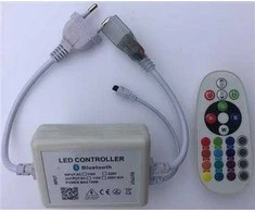 Sieninis šviestuvas Solar Plus LIT230 valdiklio dėžutė ir nuotolinio valdymo pultas, skirti sukurti skirtingus apšvietimo efektus LIT230 RGB juostoje.