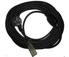 Sieninis šviestuvas Solar Plus LIT230 connecting lead 8m juodas IP67 H07 - standard