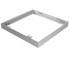 Solar Plus LED panelės tvirtinimo rėmelis, matmenys 600x600 mm. Paviršiniam montavimui, su vieta maitinimo šaltiniui už šviestuvo.
