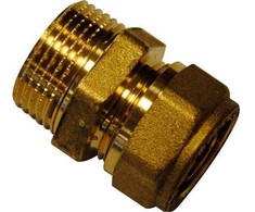 Solar Plus Pereinamasis nipelis 18 mm x 1/2" PEX vamzdžiui
