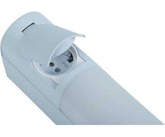 Solar Plus SABRINA LED 12W 1200LM 4000K IP44 KIŠTUKAS - Maks. 4000W BALTA 588mm. - STANDARTINIS