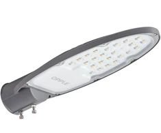 OPPLE Lighting LEDStreetlight-E2 20W-4000, lauko pakabinamas apšvietimas, pilka, aliuminis, polikarbonatas (PC), IP66, gatvė, I