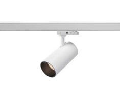 Solar Plus „Vision Track L“ 3 fazių „Pro 44°“ baltas šviestuvas, 30 W, RGBW, 2700–6500 K temperatūros diapazonas. 1800 lm, Ra90. Pakreipiamas 90° kampu, pasukamas 360° kampu, IP20.
