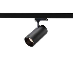 Solar Plus „Vision Track L“ 3 fazių šviestuvas „Pro 44°“ spalvai, 30 W, RGBW, 2700–6500 K intervalas, 1800 lm, Ra90. 90° apšvietimo diapazonas, 360° apšvietimo diapazonas, IP20.