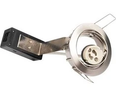 Solar Plus ZAMAX įleidžiamas šviestuvas 35 W, Ø83 mm, šlifuoto plieno, GU10 lizdas. - STANDARTINIS