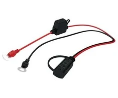 Ctek Comfort indikatoriaus kilpelė M6, juoda, raudona, 15 A, IP65, 6,4 mm, 1 vnt.