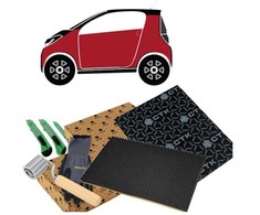 CTK 68 dbb triukšmo mažinimo paketas Mažas automobilis be stogo