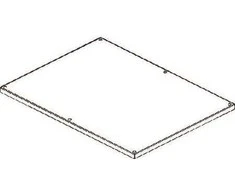 CUBIC Dangtis, 3 x 4 moduliai, 566 x 758 mm plotis x aukštis