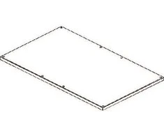 CUBIC Dangtis, 3 x 5 moduliai, 566 x 950 mm plotis x aukštis