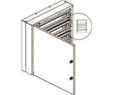 CUBIC paskirstymo skydas CU-mini 3x4 moduliai, 135 DIN moduliai 572x764x165mm