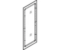 CUBIC Durys su langeliu skaitikliui TRM2x3VH