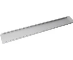 CUBIC Spintelės bėgelis, 5 moduliai, ilgis = 956 mm, 1 modulio gylis