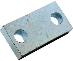 CUBIC spaustukas, 30 mm, bėgio skersinis