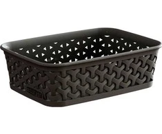 Plastikinė dėžė My Style Rattan A6 Curver 6x19.8x14.2cm ruda