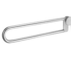 D Line AS - U. moms „D line“ prie sienos tvirtinama atraminė rankena – sulankstoma patogiam naudojimui. 850 mm. Šlifuoto nerūdijančio plieno.