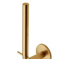 D Line AS - U. moms Atsarginio tualetinio popieriaus laikiklis, 160 mm, PVD šlifuoto vario spalvos