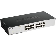Šakotuvas D-Link GO-SW-16G, Nevaldomas, L2, Gigabit Ethernet (10/100/1000), Pilnai dvipusis, Montuojamas ant stovo, 1U