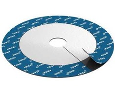 Dafa C5A59 renovacijos apykaklė Ø160 su Ø25 mm skyle, skirta oro sandarinimui, kai esami vamzdžiai ir kabeliai Ø30–80 mm pravedami per klimato apsaugą.