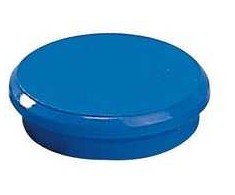 Dahle Dahle 95524, Board magnet, Mėlyna, 24 mm, 24 mm, 7 mm, 10 pc(s)