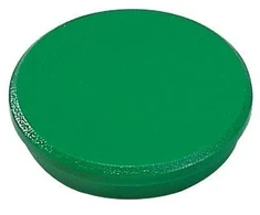 Dahle 95532-21392, lentos magnetas, žalias, 7 mm, 10 vnt.