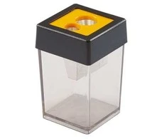 Dahle pieštukų drožtukai, iki Ø10,5 mm, 35x55x35 mm, geltoni