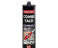 Dana Lim As „Combi Tack 547“, 290 ml – antracito pilkumo, neutraliai kietėjantis vienkomponentis hibridinis hermetikas/klijai