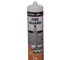 Dana Lim As „Fire Guard S 564 Pilkas“ 300 ml – priešgaisrinis silikonas, skirtas siūlių apsaugai nuo ugnies.