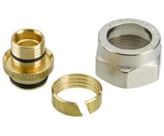 Eurokonus jungtis, Danfoss, PEXa vamzd, 20×3/4″ su vid srieg