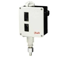 DANFOSS Pressostat RT 5, 4-17 bar, G3/8 A, diff.tryk 1,2-4 barAuto reset, AC-3 4A, 400V2 stk. PG13,5 kabelis Ø6-14 mm, IP66