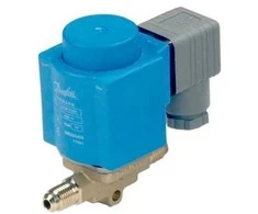 Danfoss EVR 6 Platėjantis, 3/8 - Solenoidinis vožtuvas, Platėjantis, 3/8'', NC, 1000 m3/h